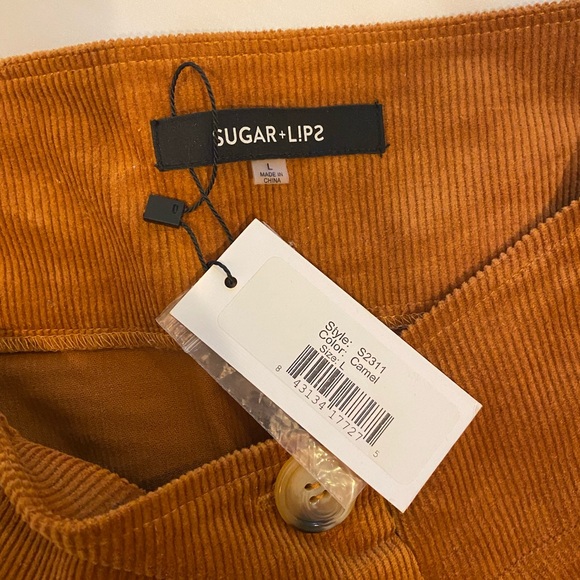 LIMITLESS CORDUROY HIGH WAISTED SKIRT - Picture 8 of 8